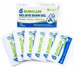 BOX OF 6 HELP IT BURN GEL SACHETS 3.5ML