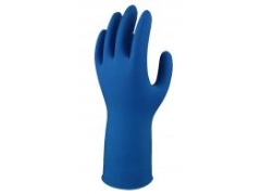 PKT 50 LYNN RIVER H/D BLUE LATEX GLOVES (XXL) X 2 LEFT