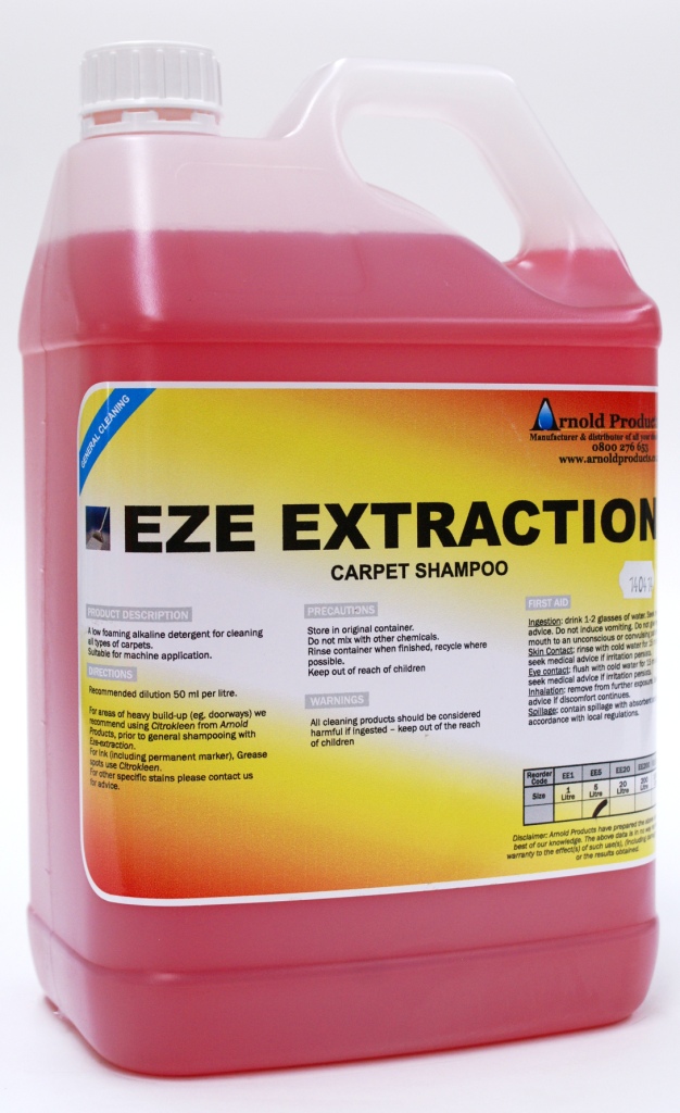 5L EZE EXTRACTION CARPET SHAMPOO Arnold Products Limited