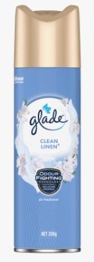 GLADE AIR FRESHENER SPRAY 200G (CLEAN LINEN)
